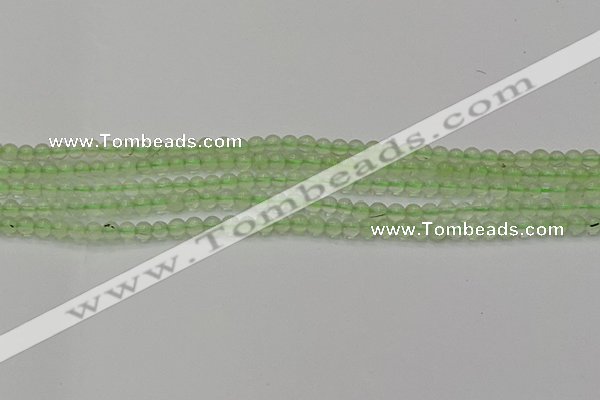 CPR321 15.5 inches 5mm round natural prehnite gemstone beads