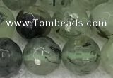 CPR407 15.5 inches 10mm faceted round prehnite beads wholesale