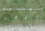 CPR415 15.5 inches 6mm faceted round natural prehnite beads