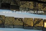 CPY354 15.5 inches 12*12mm cube pyrite gemstone beads wholesale