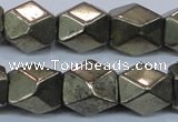 CPY611 15.5 inches 13*16mm nuggets pyrite gemstone beads