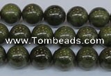 CPY753 15.5 inches 10mm round pyrite gemstone beads wholesale