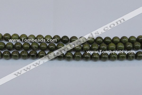 CPY754 15.5 inches 12mm round pyrite gemstone beads wholesale