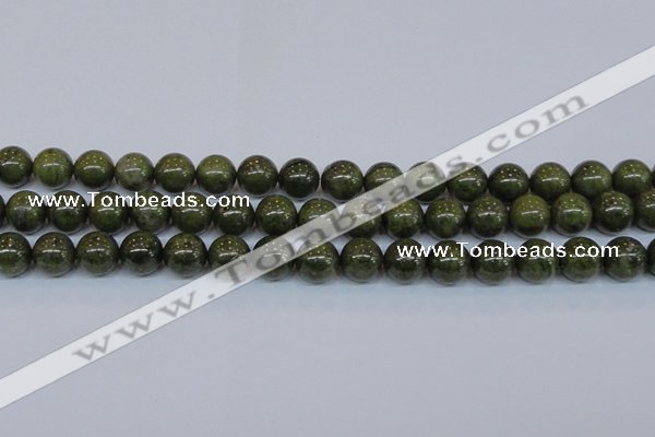 CPY755 15.5 inches 14mm round pyrite gemstone beads wholesale