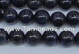 CPY773 15.5 inches 10mm round pyrite gemstone beads wholesale