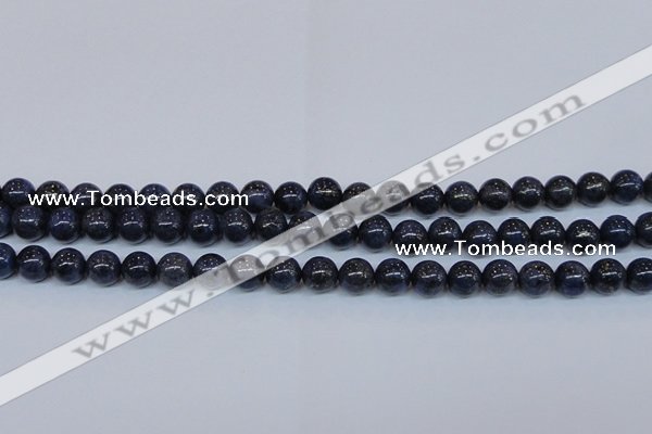 CPY773 15.5 inches 10mm round pyrite gemstone beads wholesale