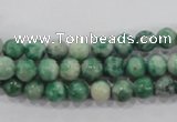 CQJ02 15.5 inches 6mm round Qinghai jade beads wholesale