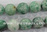 CQJ06 15.5 inches 14mm round Qinghai jade beads wholesale