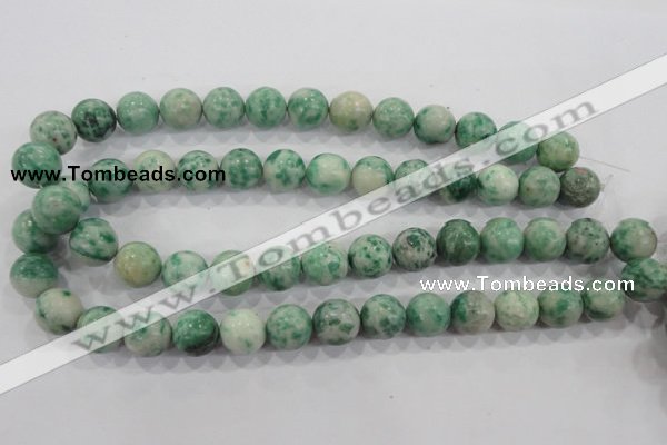 CQJ06 15.5 inches 14mm round Qinghai jade beads wholesale