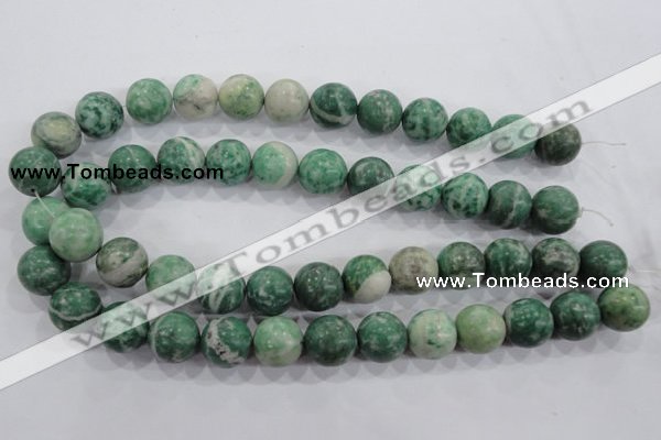 CQJ07 15.5 inches 16mm round Qinghai jade beads wholesale