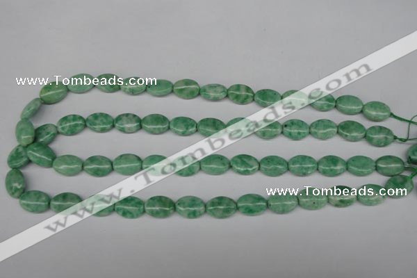 CQJ213 15.5 inches 10*14mm oval Qinghai jade beads wholesale