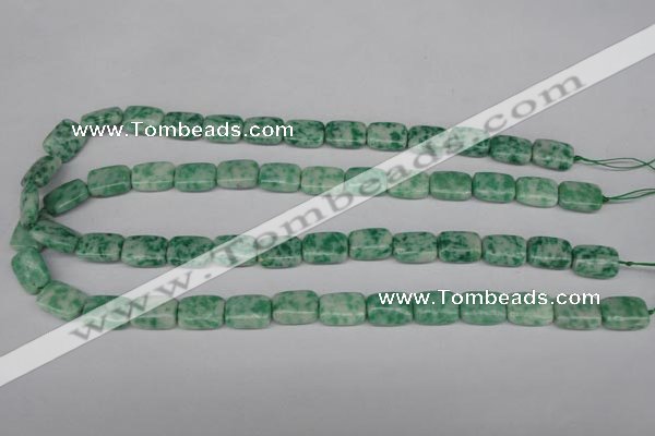 CQJ223 15.5 inches 10*14mm rectangle Qinghai jade beads wholesale