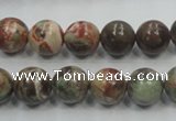 CRA02 15.5 inches 10mm round natural rainforest agate gemstone beads