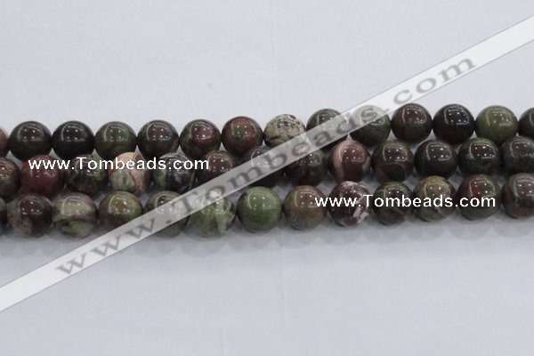 CRA116 15.5 inches 18mm round rainforest agate beads