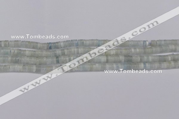 CRB1000 15.5 inches 2*4mm heishi aquamarine beads wholesale