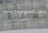 CRB1001 15.5 inches 2*5mm heishi aquamarine beads wholesale