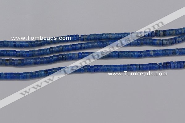 CRB1025 15.5 inches 2*4mm heishi lapis lazuli beads wholesale