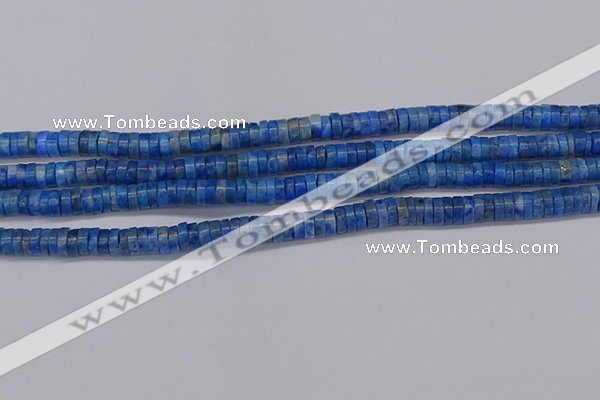 CRB1026 15.5 inches 2*5mm heishi lapis lazuli beads wholesale