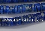 CRB1027 15.5 inches 2*6mm heishi lapis lazuli beads wholesale