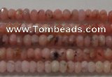 CRB110 15.5 inches 2.5*4mm faceted rondelle opal gemstone beads