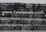 CRB117 15.5 inches 3*5mm faceted rondelle kyanite beads