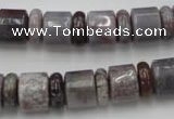 CRB142 15.5 inches 6*12mm & 10*12mm rondelle ocean agate beads