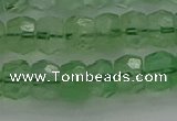 CRB1459 15.5 inches 5*8mm faceted rondelle green fluorite beads
