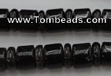 CRB150 15.5 inches 6*12mm & 10*12mm rondelle smoky quartz beads