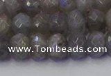 CRB1854 15.5 inches 6*10mm faceted rondelle labradorite beads