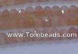 CRB1867 15.5 inches 2.5*4mm faceted rondelle moonstone beads