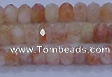 CRB1870 15.5 inches 2.5*4mm faceted rondelle sunstone beads