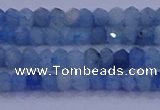 CRB1890 15.5 inches 2*3mm faceted rondelle aquamarine beads