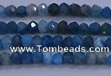 CRB1897 15.5 inches 2*3mm faceted rondelle apatite beads