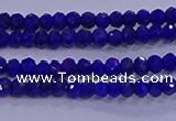 CRB1909 15.5 inches 2*3mm faceted rondelle lapis lazuli beads