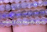 CRB1980 15.5 inches 3*4mm faceted rondelle labradorite beads