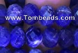 CRB1992 15.5 inches 6*8mm faceted rondelle sodalite beads