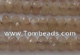 CRB210 15.5 inches 3*4mm faceted rondelle moonstone beads