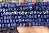 CRB2175 15.5 inches 9mm - 10mm faceted tyre sodalite beads