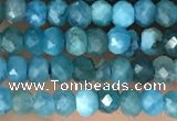 CRB2245 15.5 inches 2*3mm faceted rondelle apatite beads