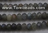 CRB225 15.5 inches 2.5*4mm faceted rondelle AB-color labradorite beads