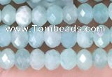 CRB2270 15.5 inches 3*4mm faceted rondelle amazonite beads