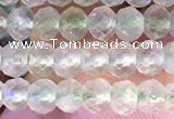 CRB2272 15.5 inches 3*4mm faceted rondelle prehnite beads