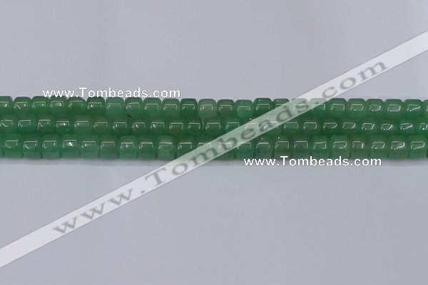 CRB2503 15.5 inches 6*8mm rondelle green aventurine beads