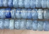 CRB2553 15.5 inches 2*4mm heishi blue aventurine beads wholesale