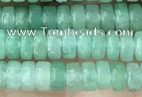 CRB2554 15.5 inches 2*4mm heishi green aventurine beads wholesale