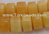 CRB259 15.5 inches 13*18mm rondelle calcite gemstone beads