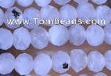 CRB2623 15.5 inches 2*3mm faceted rondelle white moonstone beads