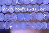 CRB2626 15.5 inches 2*3mm faceted rondelle aquamarine beads