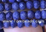 CRB2644 15.5 inches 2*3mm faceted rondelle sapphire gemstone beads