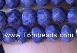 CRB2645 15.5 inches 3*4mm faceted rondelle sapphire gemstone beads